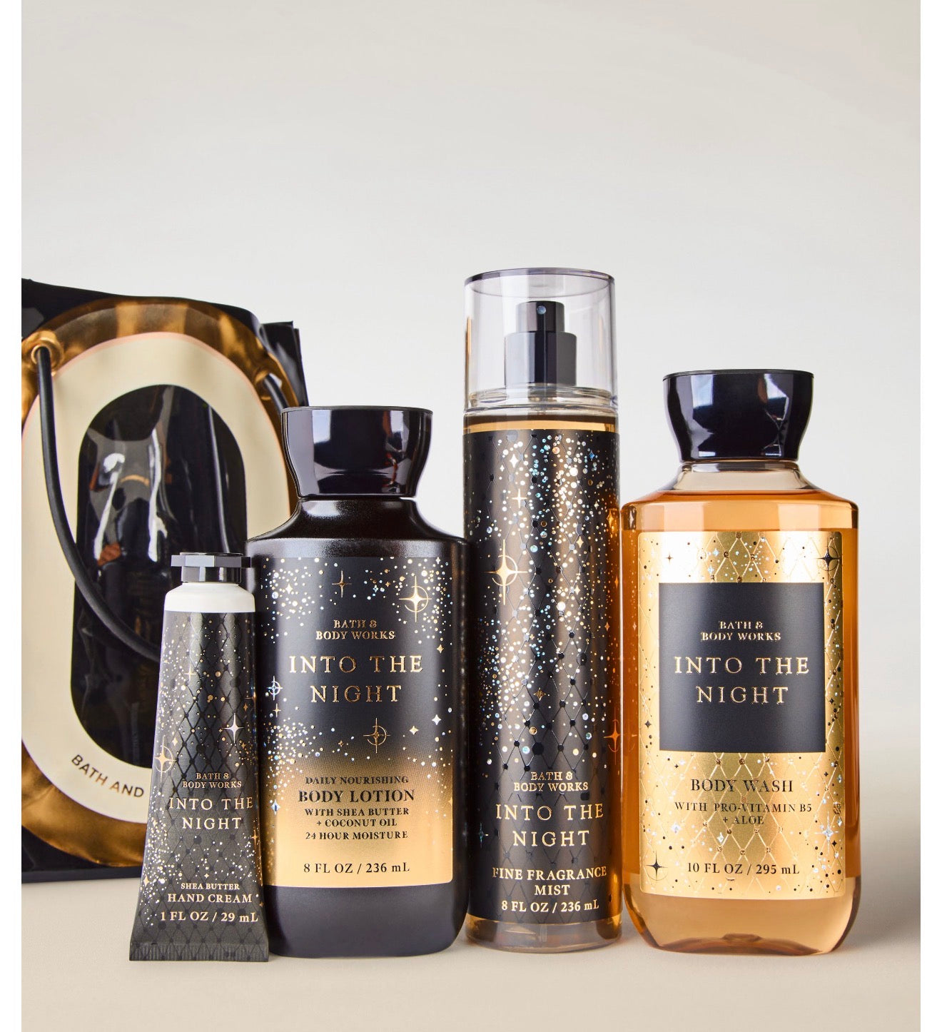 Into The Night Gift Set - Bath and Body
