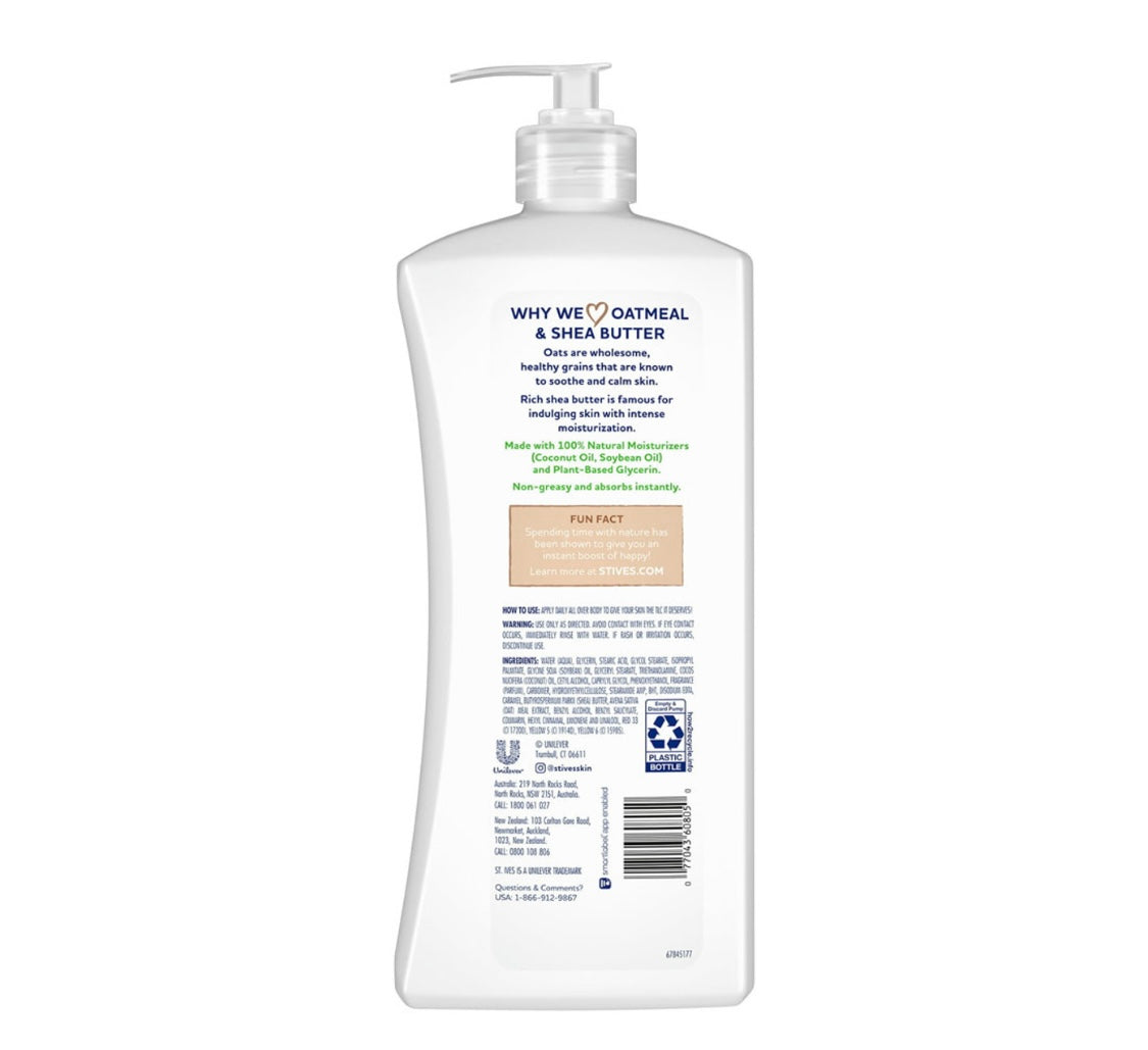 St. Ives soothing body lotion.