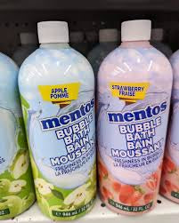 Mentos bubble bath Bain moussant