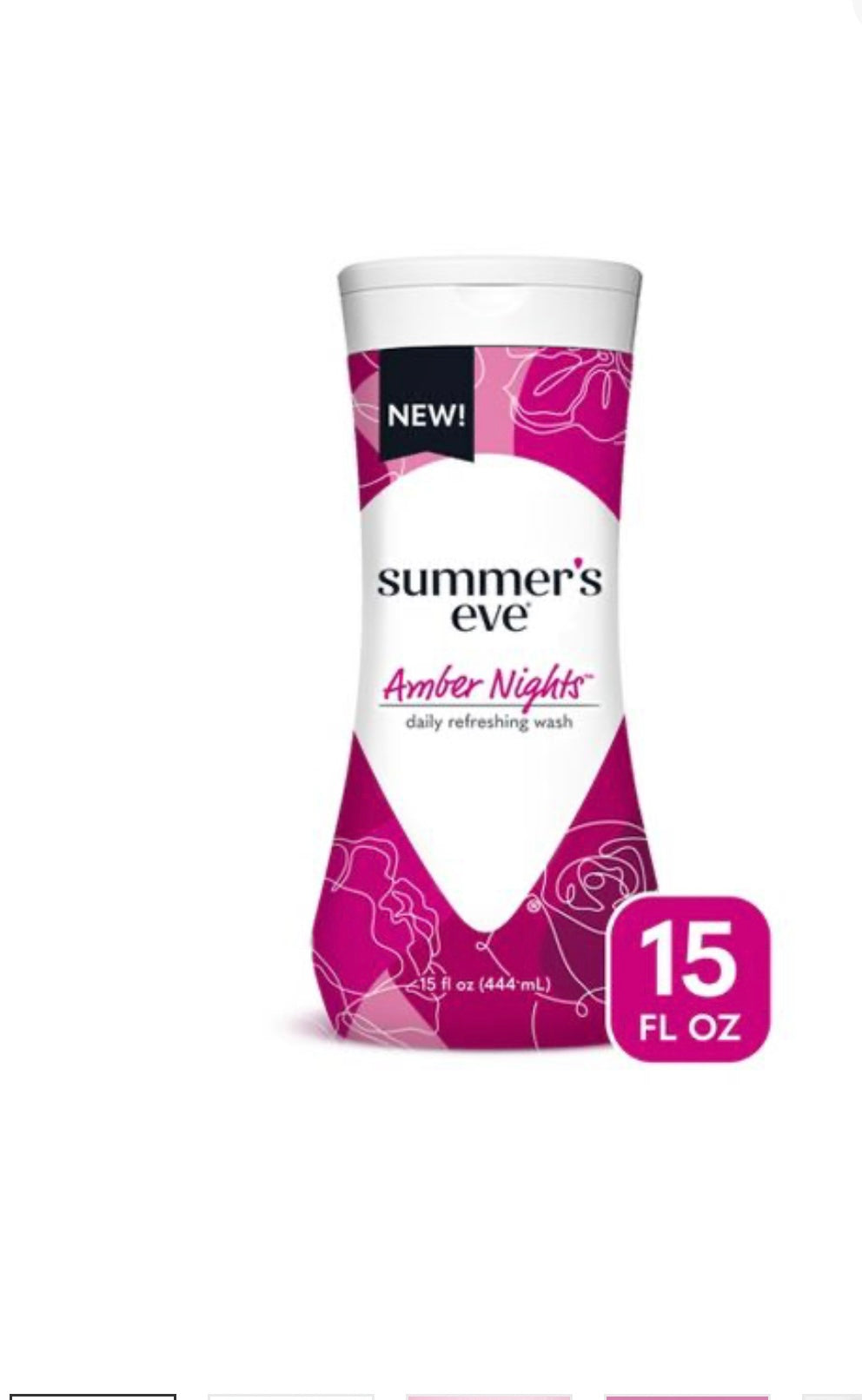 Summer’s eve Amber nights daily refreshing wash