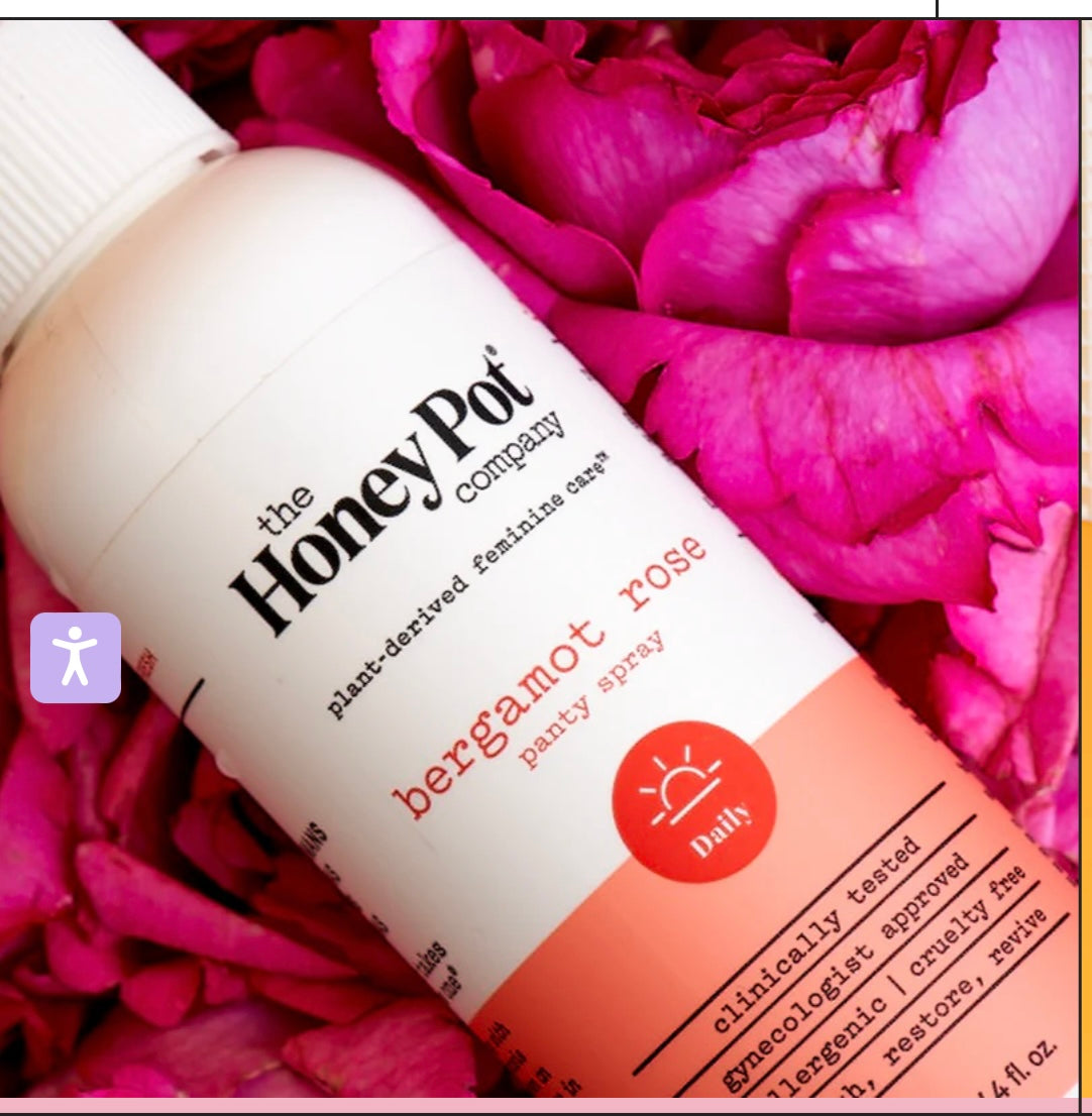 The Honey pot company bergamot panty spray