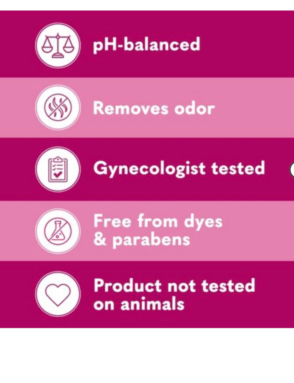 Summer’s eve Amber nights daily refreshing wash