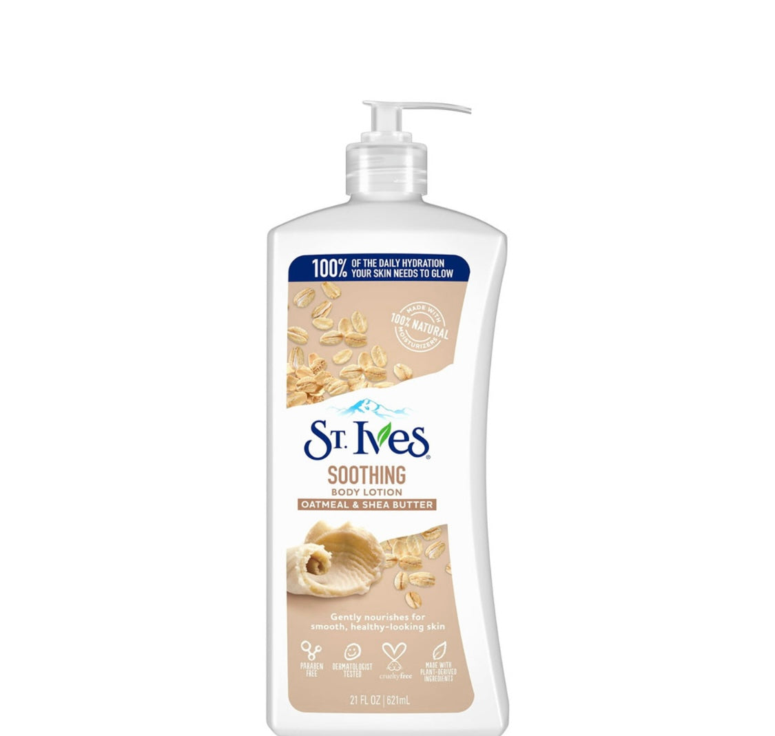 St. Ives soothing body lotion.