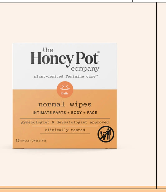 The Honey pot company normal feminine wipes