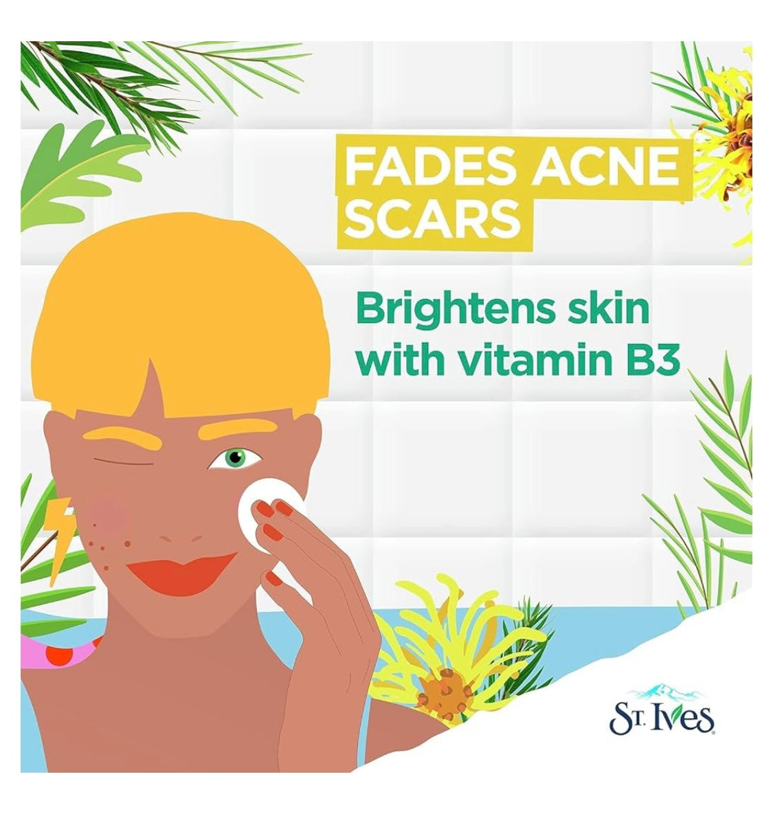 St. Ives solutions clear skin 3 -in -1 daily toner