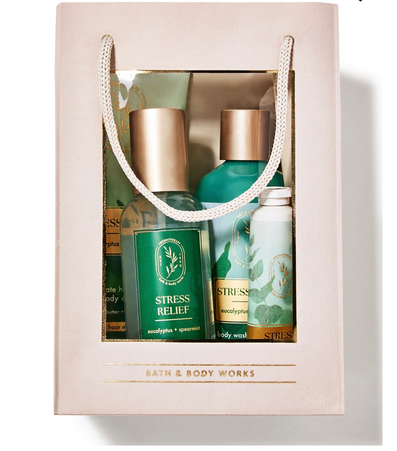 Bath and Body Works Stress Relief Gift Set