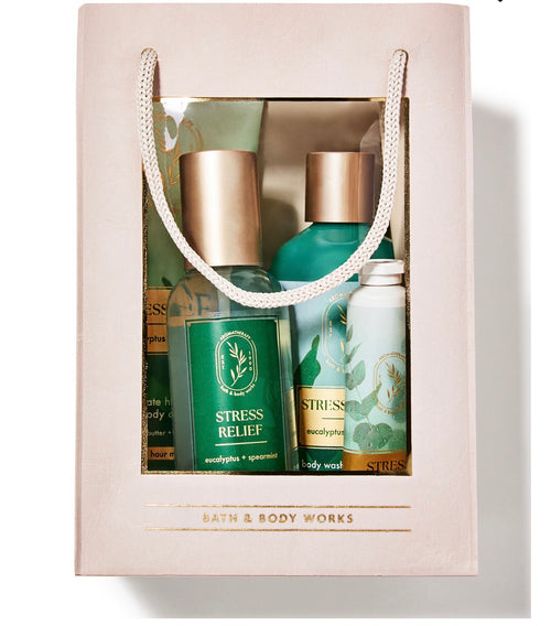 Bath and Body Works Stress Relief Gift Set