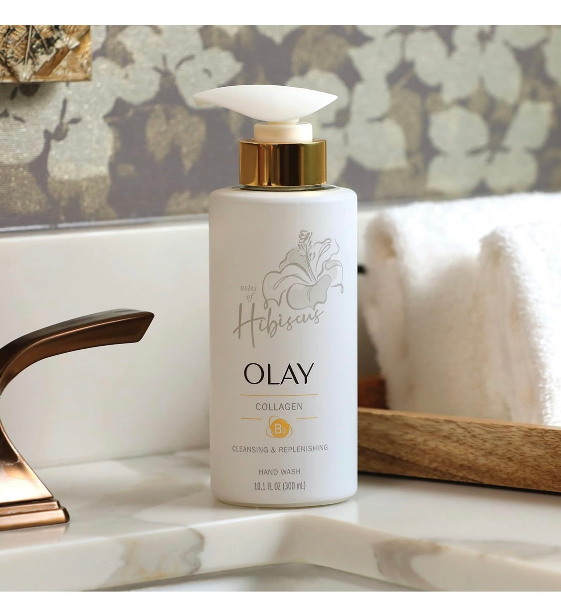 Olay collagen hand wash .