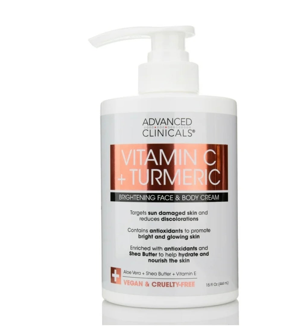 Advanced Clinicals Vitamin C +Turmeric