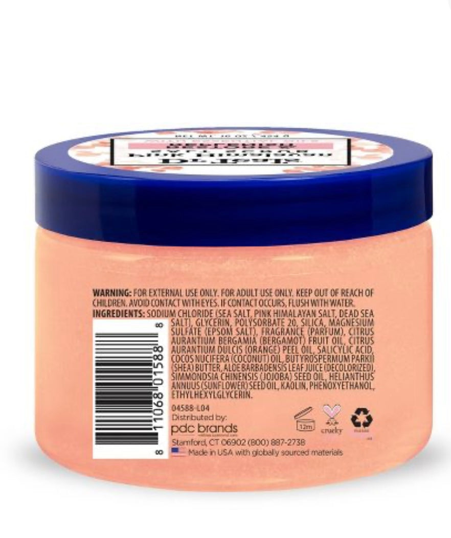 Dr. Teals Pink Himalayan salt body scrub