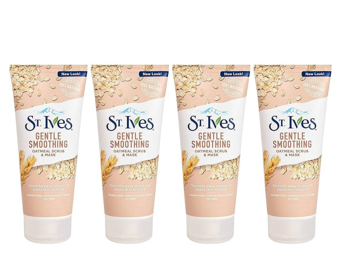 St. Ives Gentle Smoothing oatmeal scrub and mask