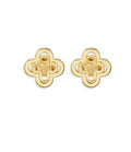 Forget Me Not Clover Stacked Stud Earrings