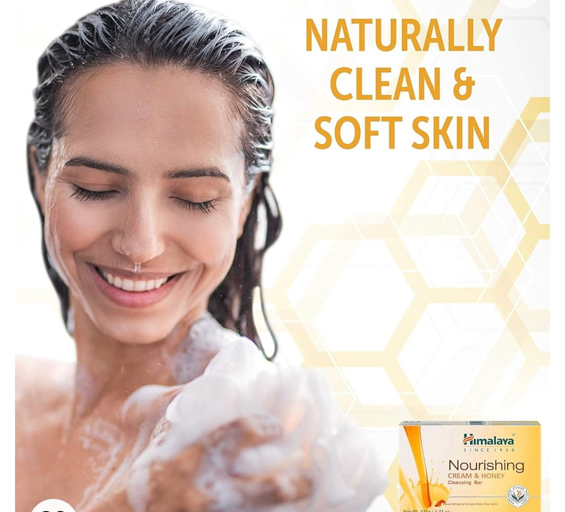 Himalaya cream and honey nourishing soap
