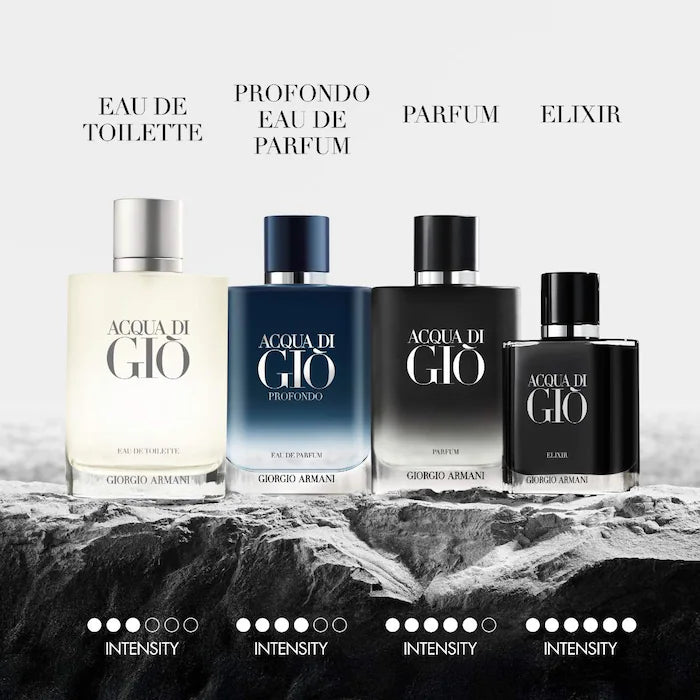 Acqua Di Gio Profondo Eau de Parfum Spray with Mandarin & Patchouli