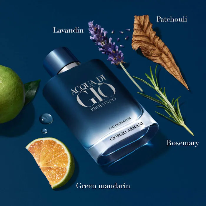 Acqua Di Gio Profondo Eau de Parfum Spray with Mandarin & Patchouli