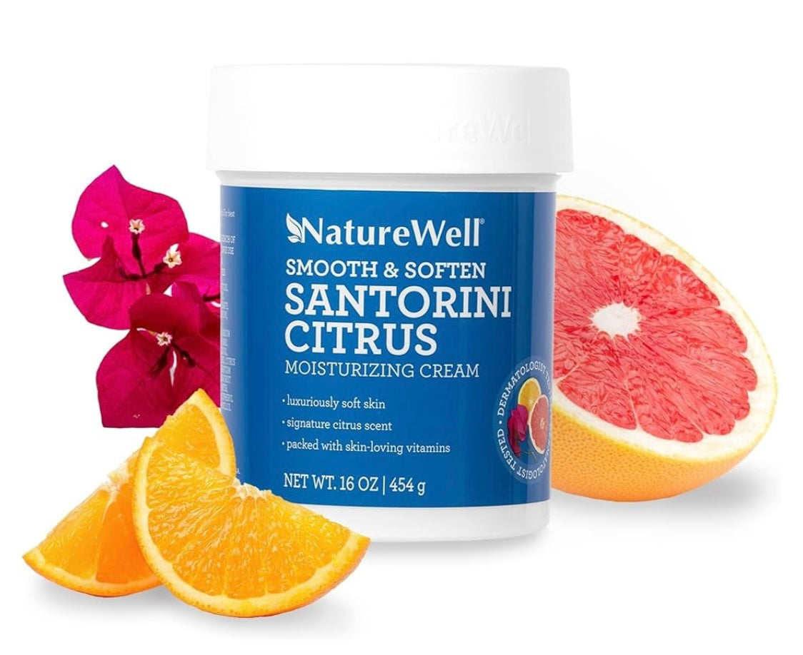 NATURE WELL Santorini Citrus Smooth & Soften Moisturizing Cream