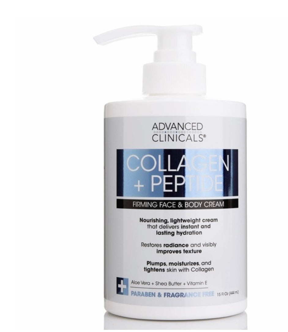 ADVANCED CLINICALS COLLAGEN CREAM – Collagen Face & Body Cream