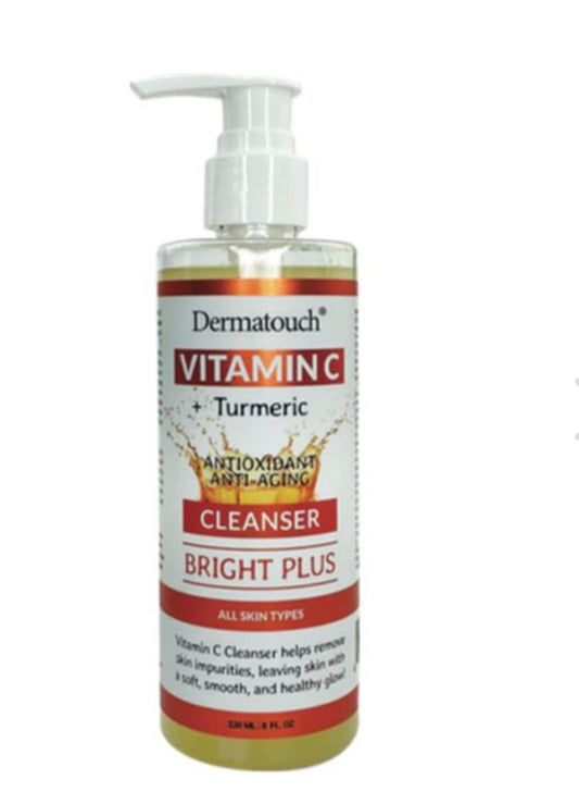 Dermatouch Vitamin C+ Turmeric Anti oxidant Anti-aging cleanser