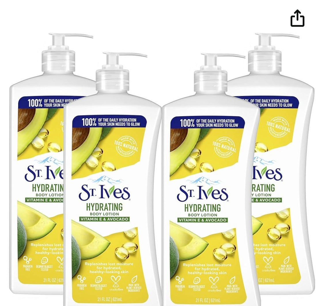 St. Ives soothing body lotion.