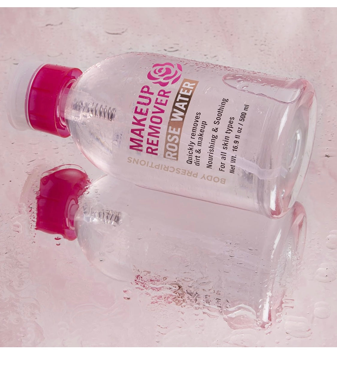 Body Prescriptions Makeup remover-Rosewater