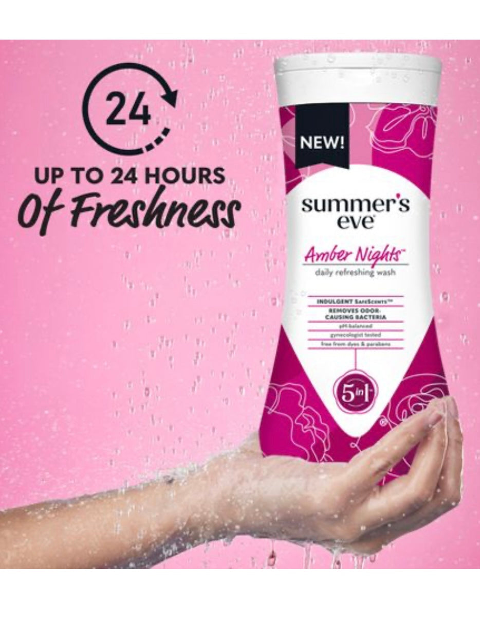 Summer’s eve Amber nights daily refreshing wash