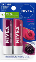 Nivea BlackBerry & Cherry Lip care