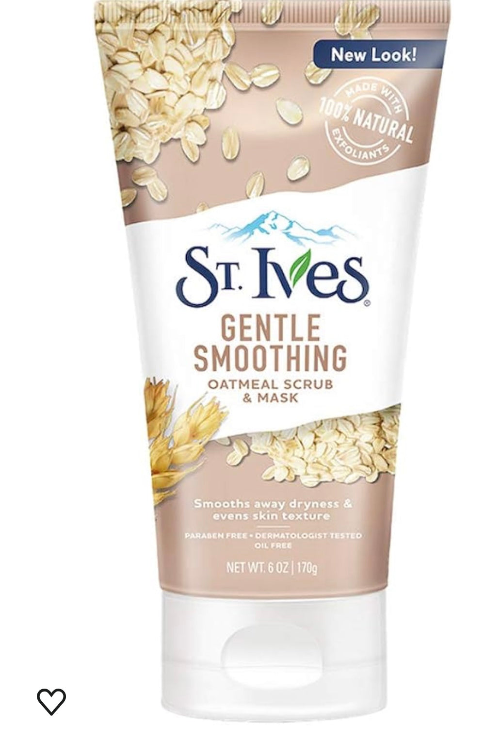 St. Ives Gentle Smoothing oatmeal scrub and mask