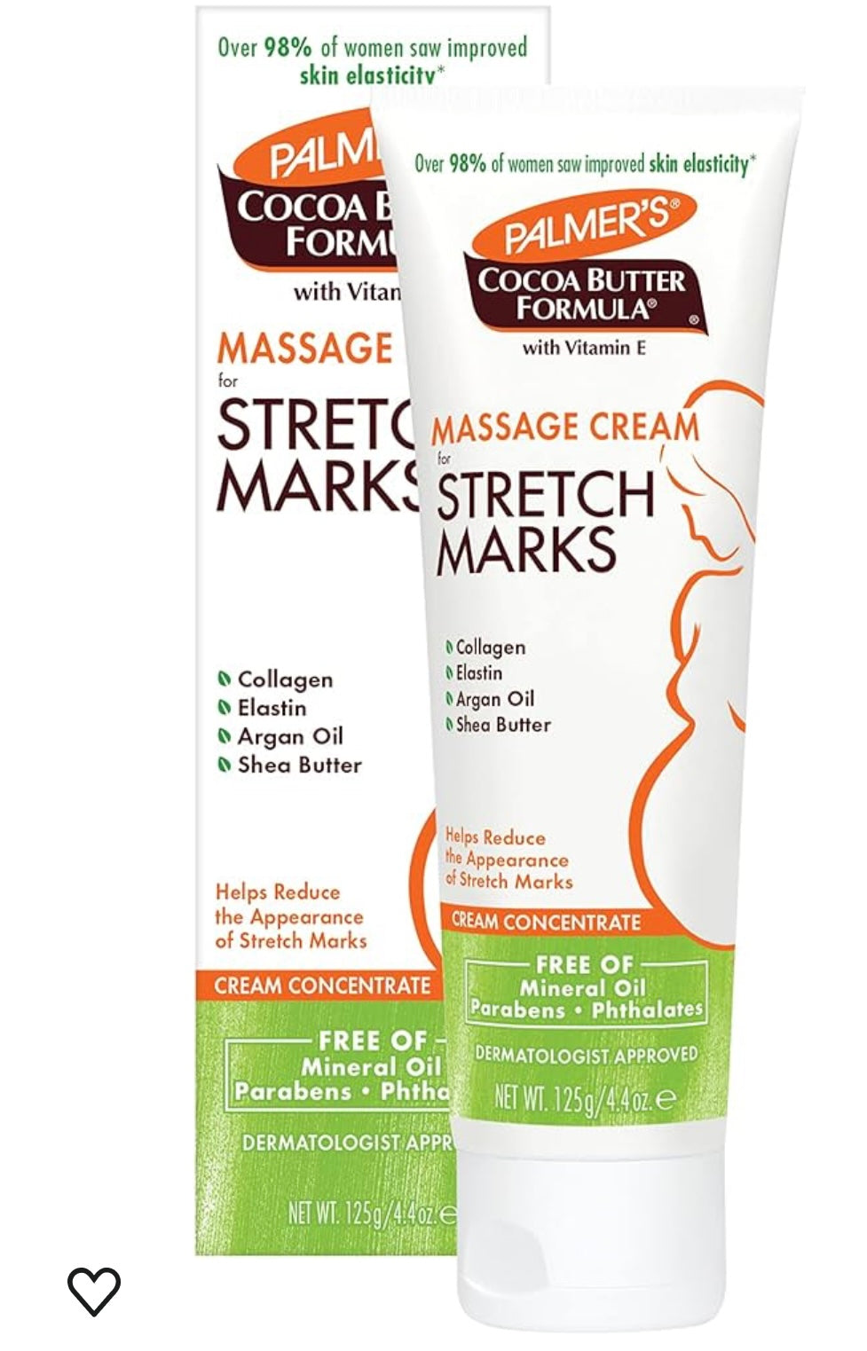 Palmer’s Cocoa Butter Formula with Vitamin E Massage cream for stretch marks