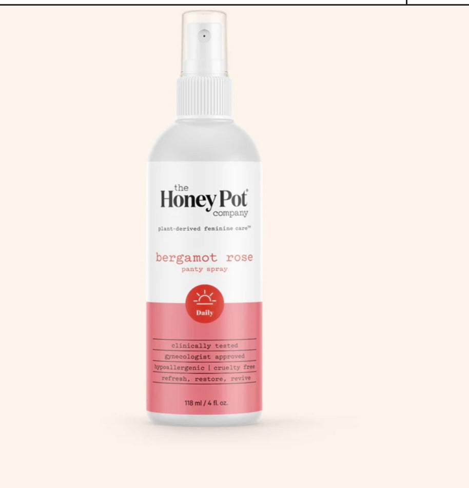 The Honey pot company bergamot panty spray