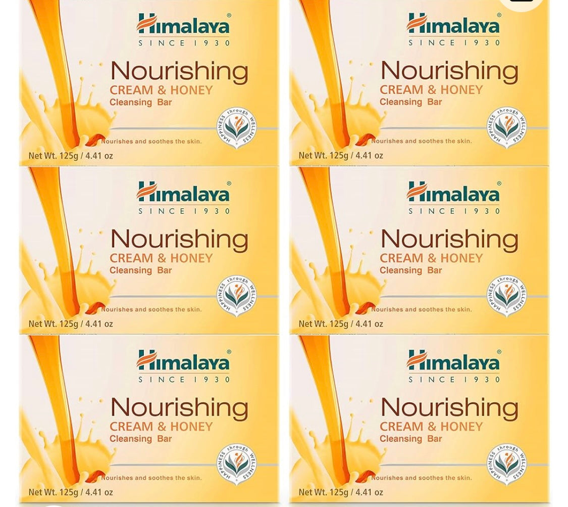 Himalaya cream and honey nourishing soap