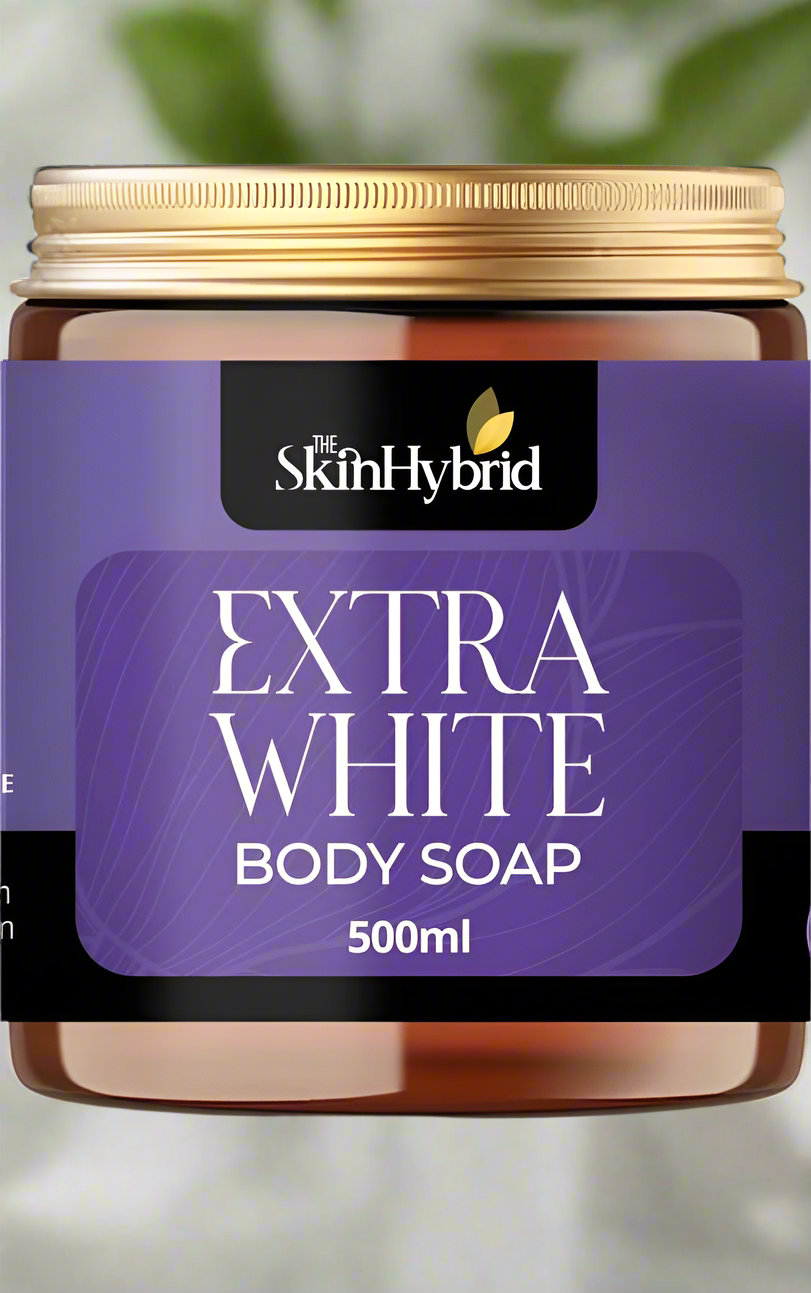 Extra white body soap
