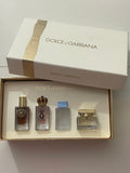 Dolce & Gabbana gift set of 4 mini bottles