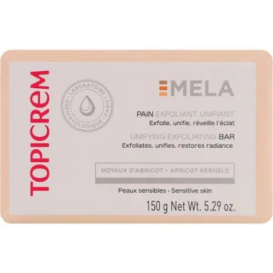 Topicrem Mela unifying exfoliating bar