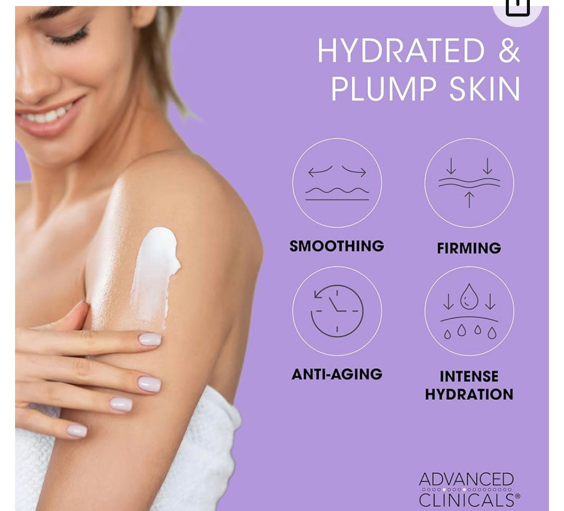 Advanced Clinicals Hyaluronic Acid instant skin hydration