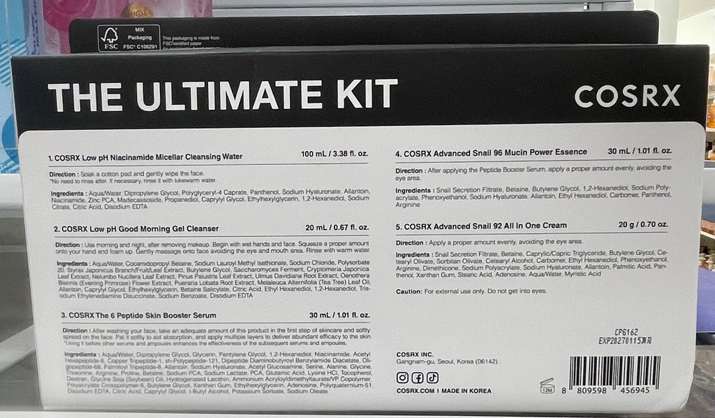 Cosrx The Ultimate kit